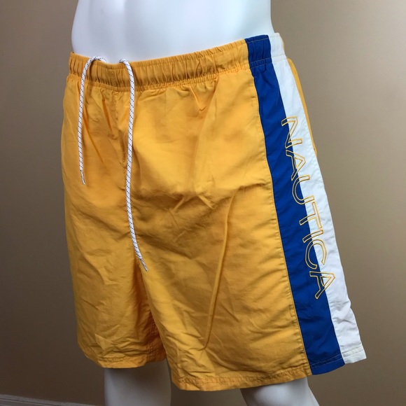 Nautica Other - Nautica Spell Out Mesh Lined Swim Trunks Size 2XL